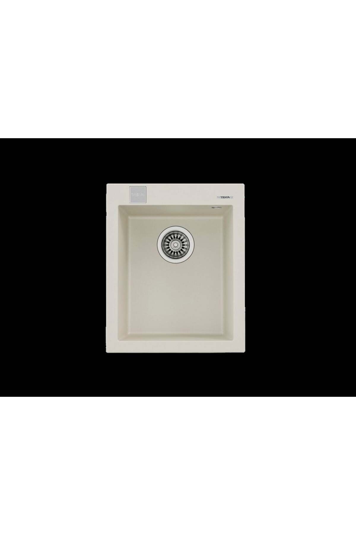 Parlak Krem Forsquare 34.40 Tg Tek Gözlü Damlalıksız Granit Eviye (.115230013)