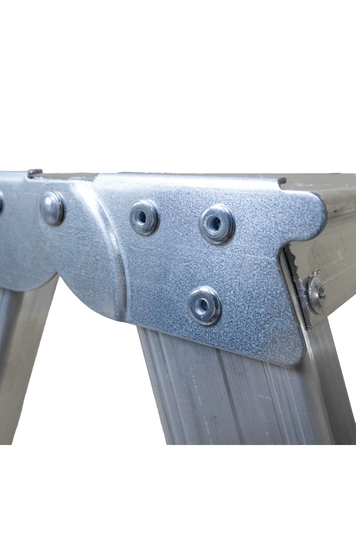 5+5 Gold Çift Çıkışlı Alüminyum Merdiven