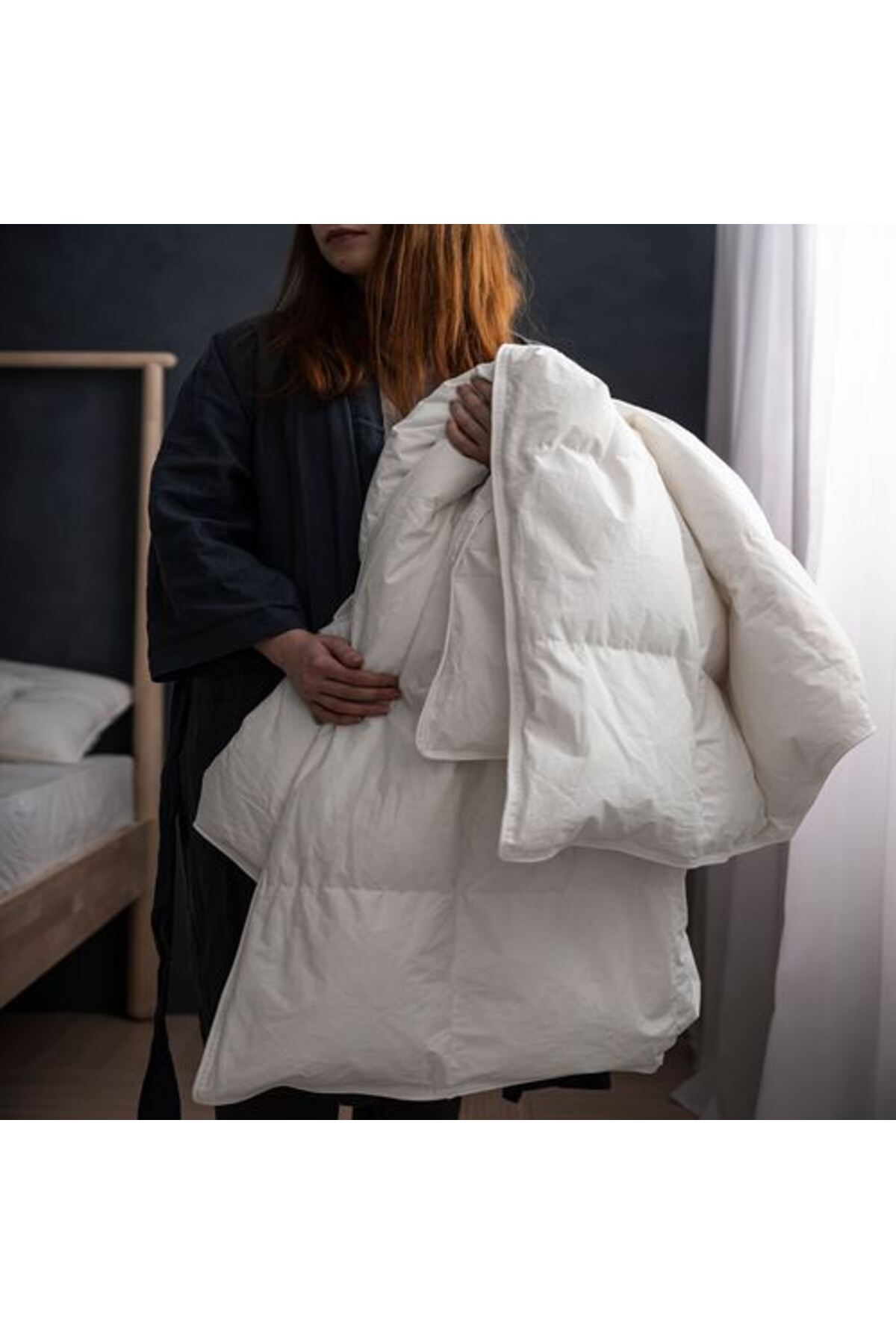 FJÄLLARNIKA tek kişilik yorgan, dört mevsim