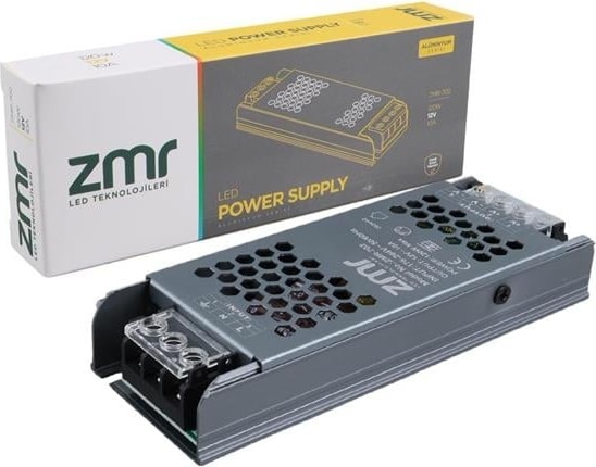 -702/B.00 12 Volt 10 Amper 120 Watt Slim Metal Kasa Adaptör