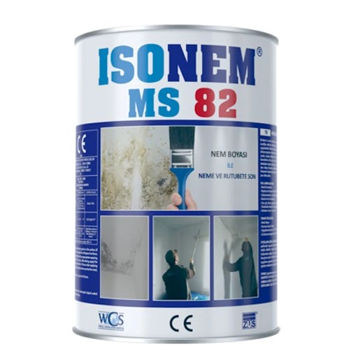 Isonem Ms 82 Nem Ve Rutubet Boyası Beyaz 1 Lt