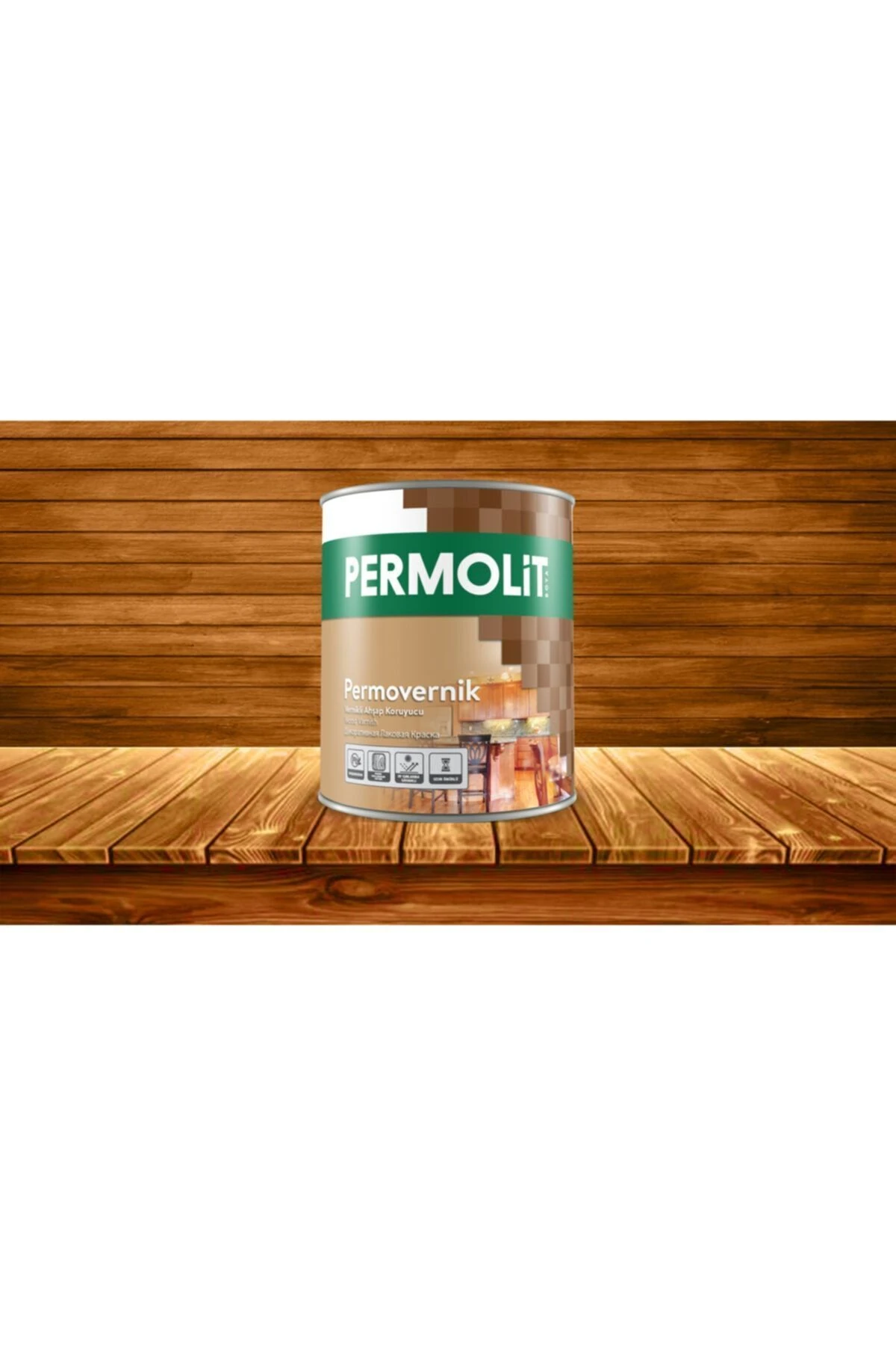 Permovernik Vernikli Ahşap Koruyucu Açık Meşe 2,5 L