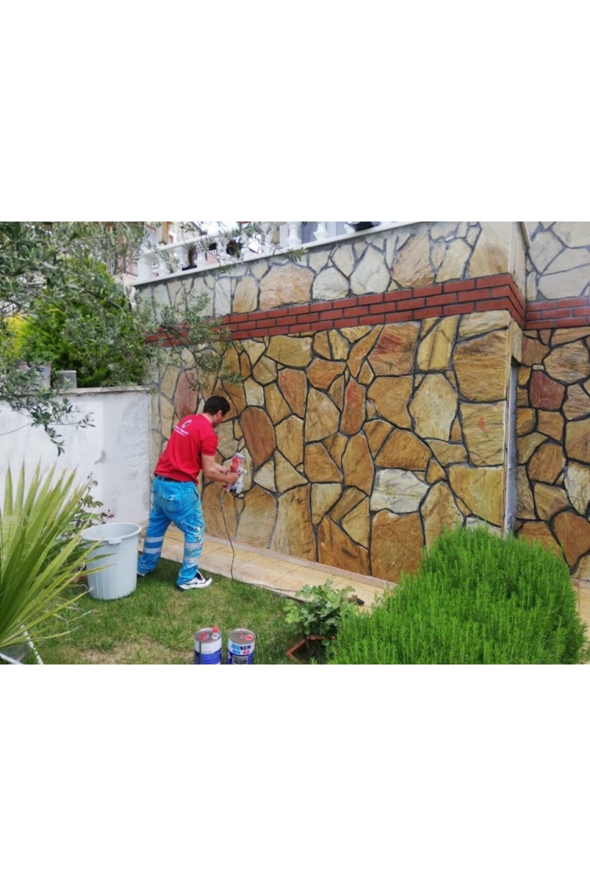 MS80 Dış Cephe Şeffaf Sıvı Yalıtım Malzemesi 3,5 L