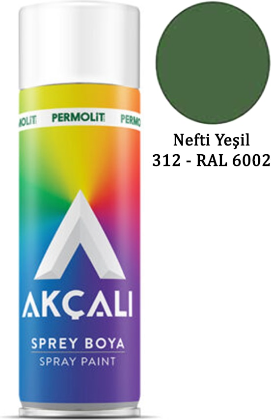 Sprey Boya 312 Nefti Yeşil Ral 6002 400ML