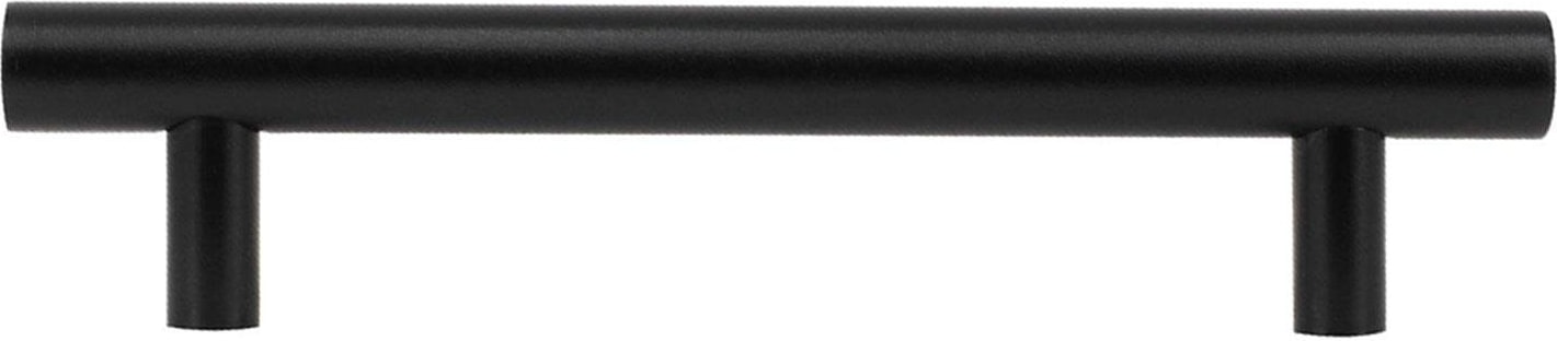 Gül Boylu (96 mm - 9.6 cm) Metal Mat Siyah Mobilya Mutfak Çekmece Dolap Dolabı Kapak Kulpu Kulbu Kulpları