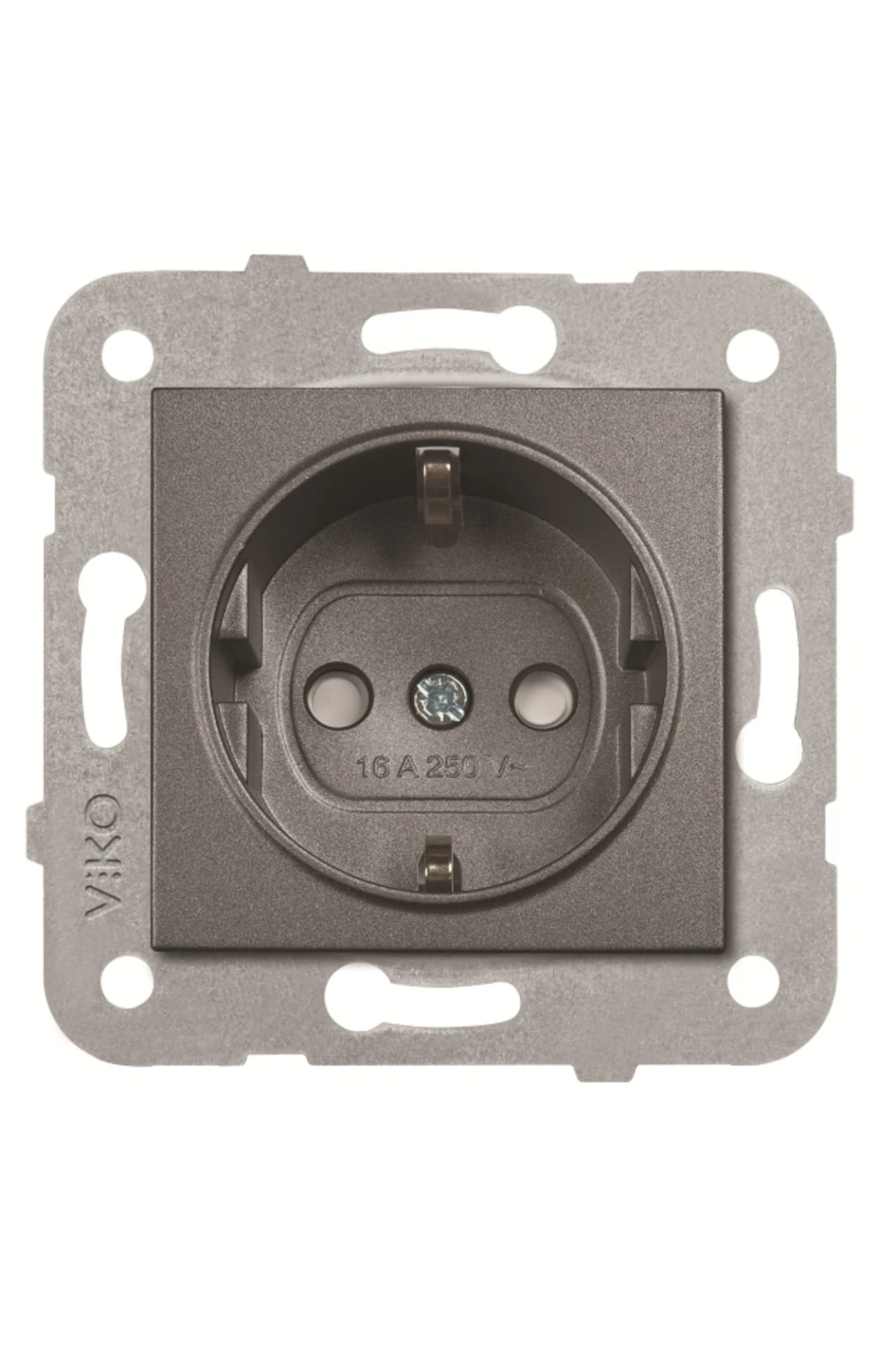 Artline Novella C?ocuk Korumalı Topraklı Priz ( Çerçeve Hariç ) Füme