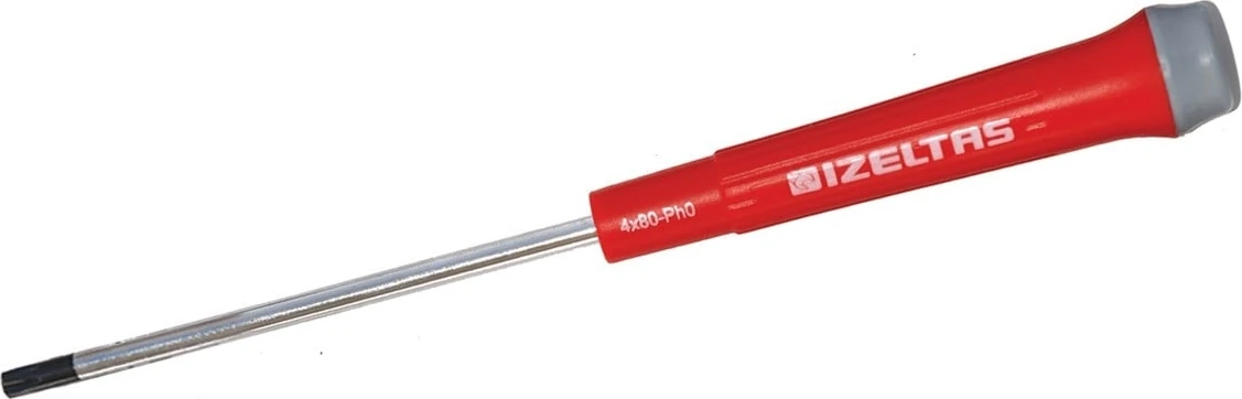 Izeltaş 2.5X60 T6 Elektronikçi Torx Uçlu Klemens Tornavida