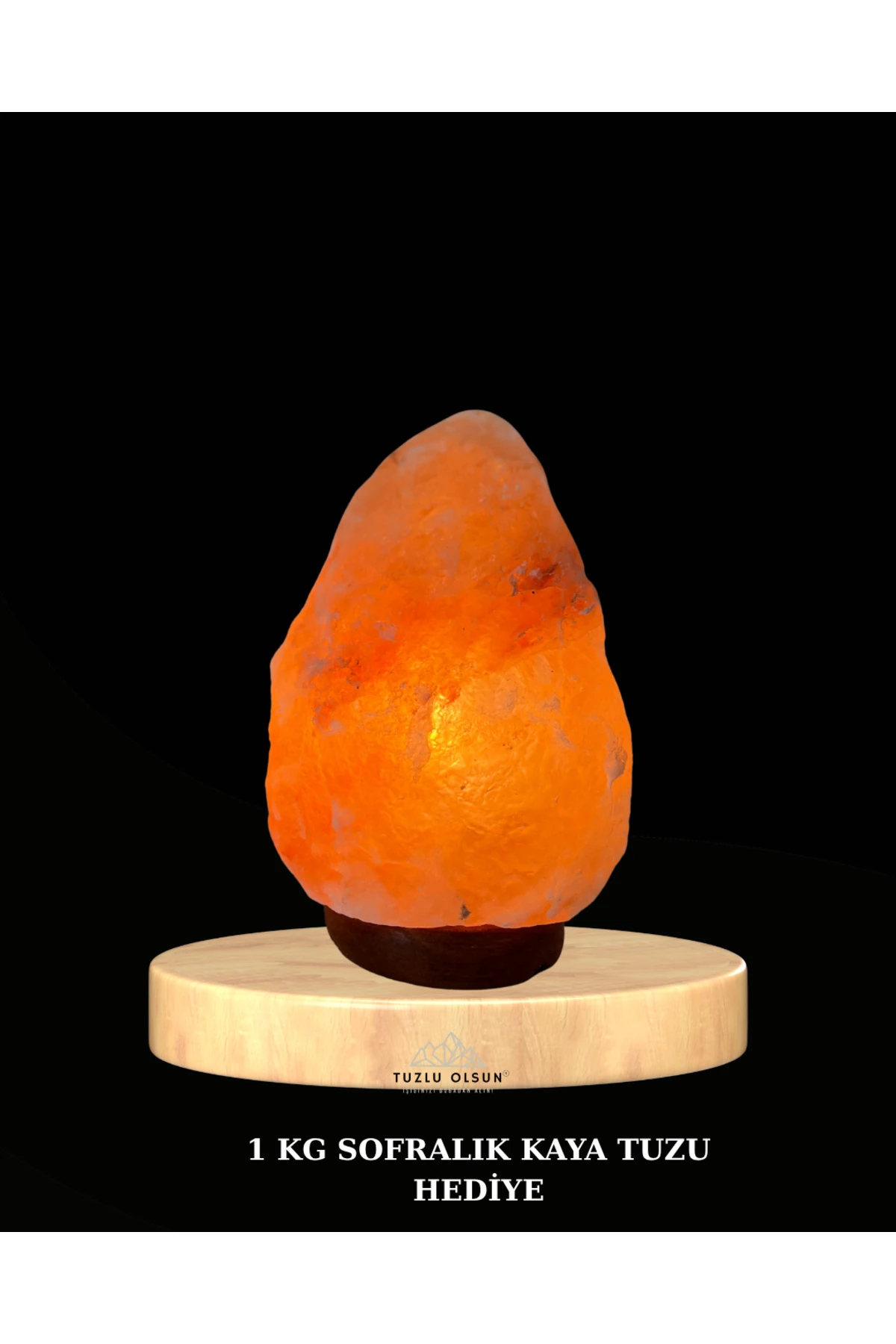 4-5 KG DOĞAL HİMALAYA TUZ LAMBA AÇMA KAPAMA ANAHTARLI KABLO HİMALAYA KAYA TUZU TUZLUOLSUN