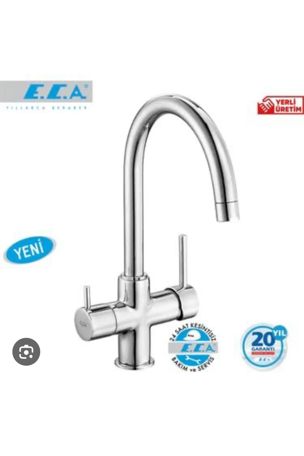 Dual Flow Su Arıtmalı Çift Akışlı Mutfak Bataryası 102118137