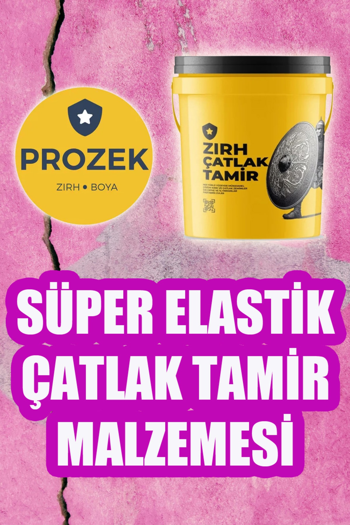 Zırh Duvar Çatlak Tamir Malzemesi 10 KG