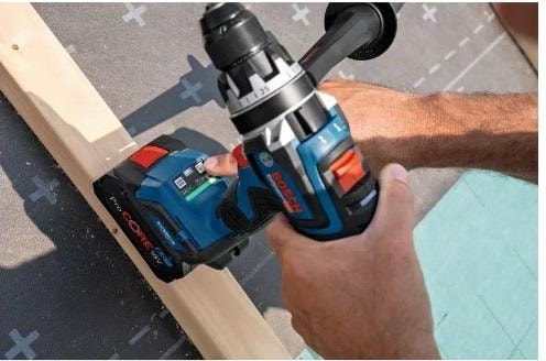 BOSCH Gsr 18V-150 C + 2x Pc 18V 8AH