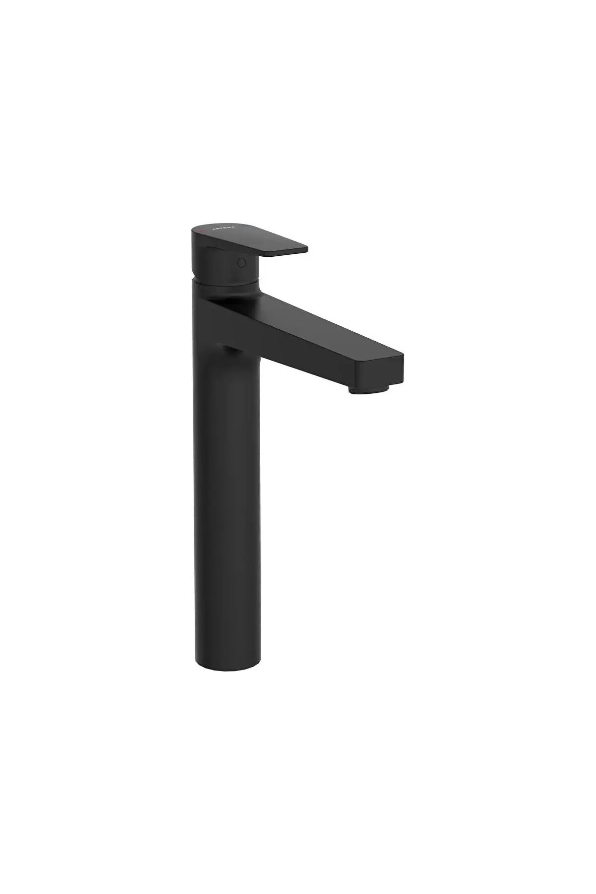 Flow Square Tezgah Üstü Lavabo Bataryası, Mat Siyah A4293636