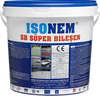 Sb Süper Bileşen Uv Dayanımlı Su Yalıtımı 18 Kg - Gri