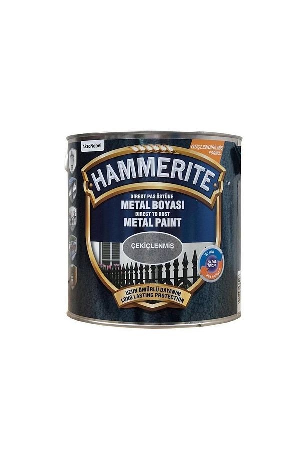 Hammerite Çekiçlenmiş Gümüş Gri 2,5lt (3,5 Kg)