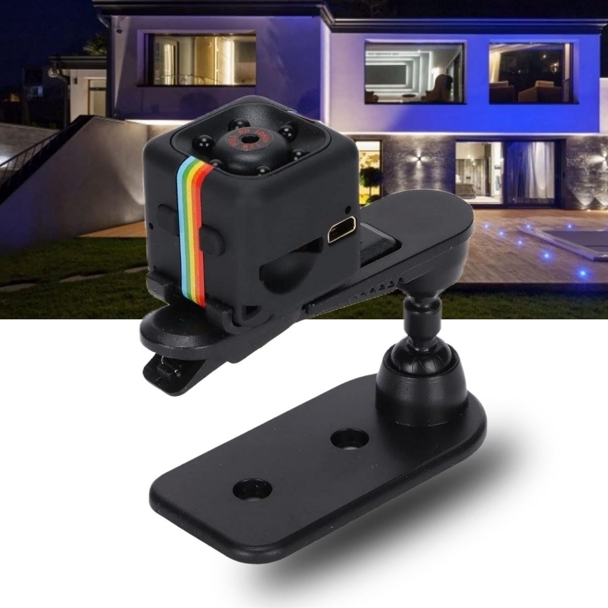 ® Mini Küp Hd Gece Görüşlü Güvenlik Kamerası