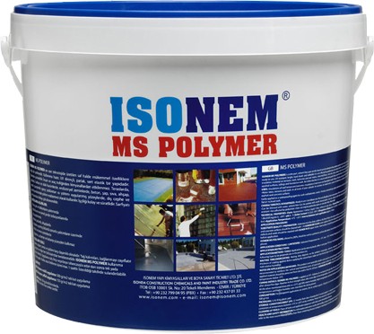 Isonem Ms Polymer Su Yalıtım Boyası 10 kg Kırmızı