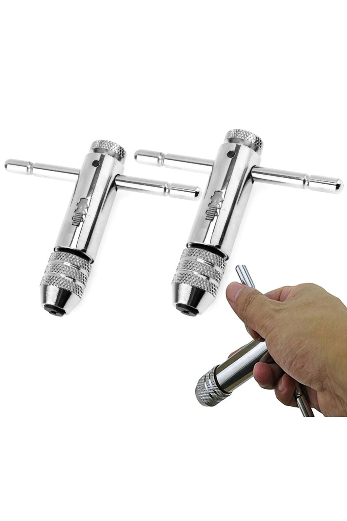 Diş Açma Cırcırlı Klavuz Kolu Kısa No:2 M5 - M12