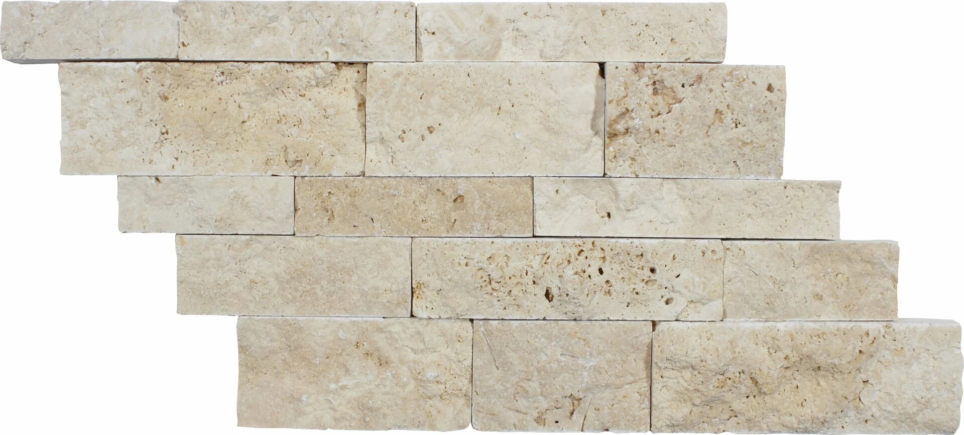 Panel Light Traverten Patlatma Mozaik