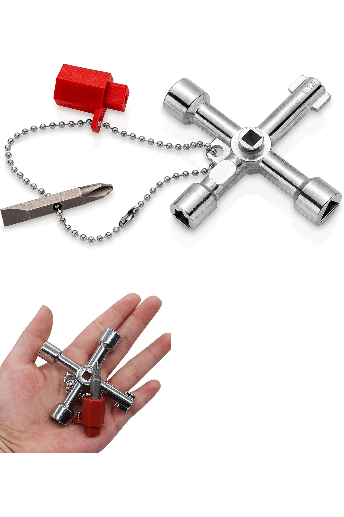 Pano Asansör Kapı anahtarı istavroz anahtar elektrik kutusu vana çok fonksiyonlu tornavidalı kilit