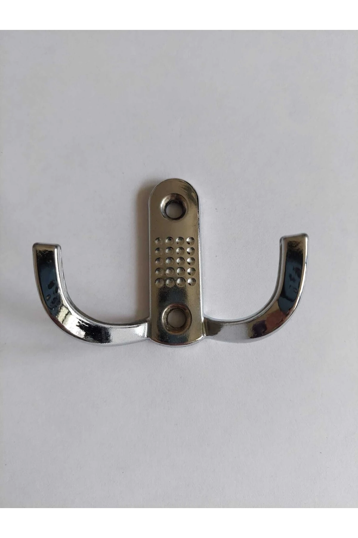 -noktalı Portmanto Askı Küçük-(6 ADET)-dolap Ve Mobilya Askısı (KROM) Vidalar Dahil