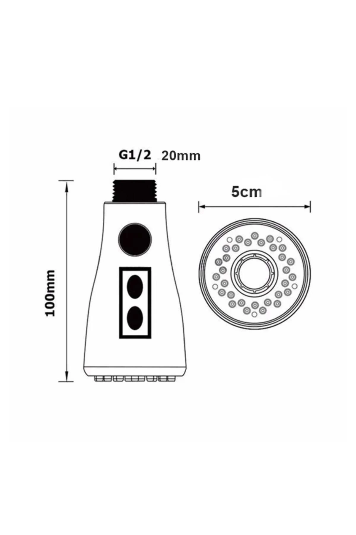Karizma Lüx Endüstriyel Spiralli Mutfak Evye Bataryası El Duşu 3fonksiyonlu