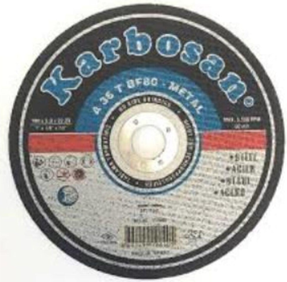 KARBOSAN Metal Kesici 180 x 3,0 x 22,23