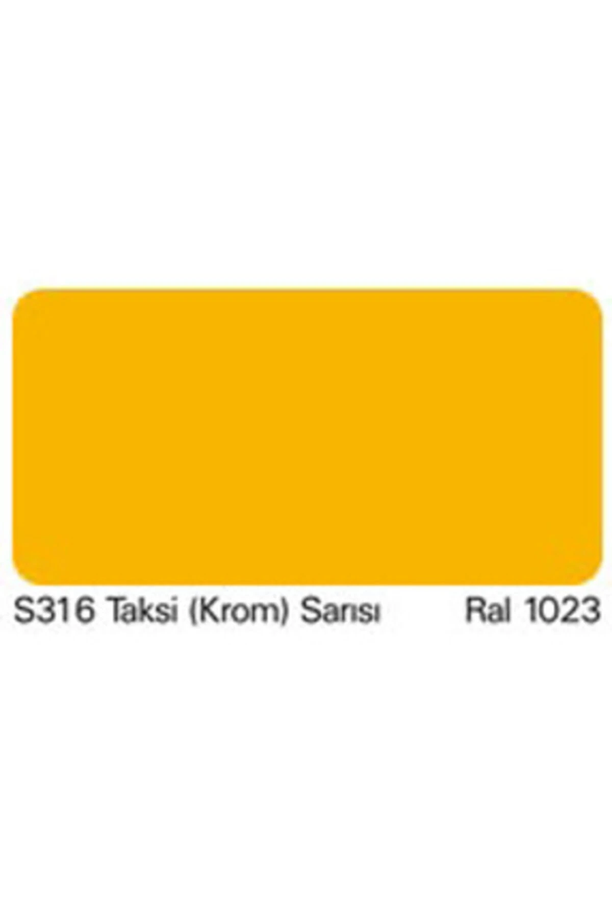 Akrilik Sprey Boya Taksi Krom Sarısı Ral-1023 400 ml