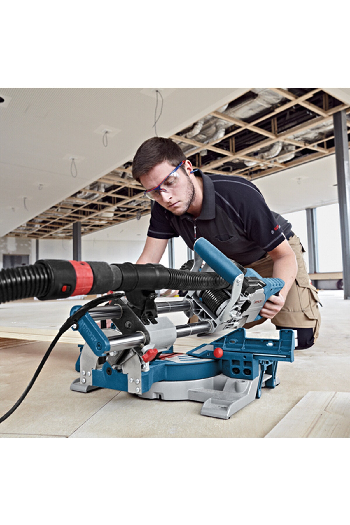 Profesyonel GCM-8SJL 1600W 30mm Gönye Testere