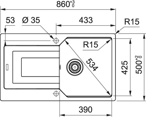 Ubg 611-86 Oyster Eviye ve Active Plus Doccia 2.0 Oyster Spiralli Armatür Seti