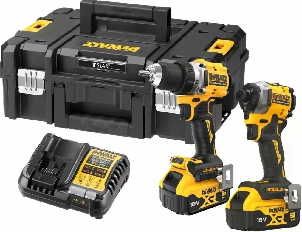 Dewlat DCK2051P2T 18V 2x5.0 Ah Akülü 2'li Set