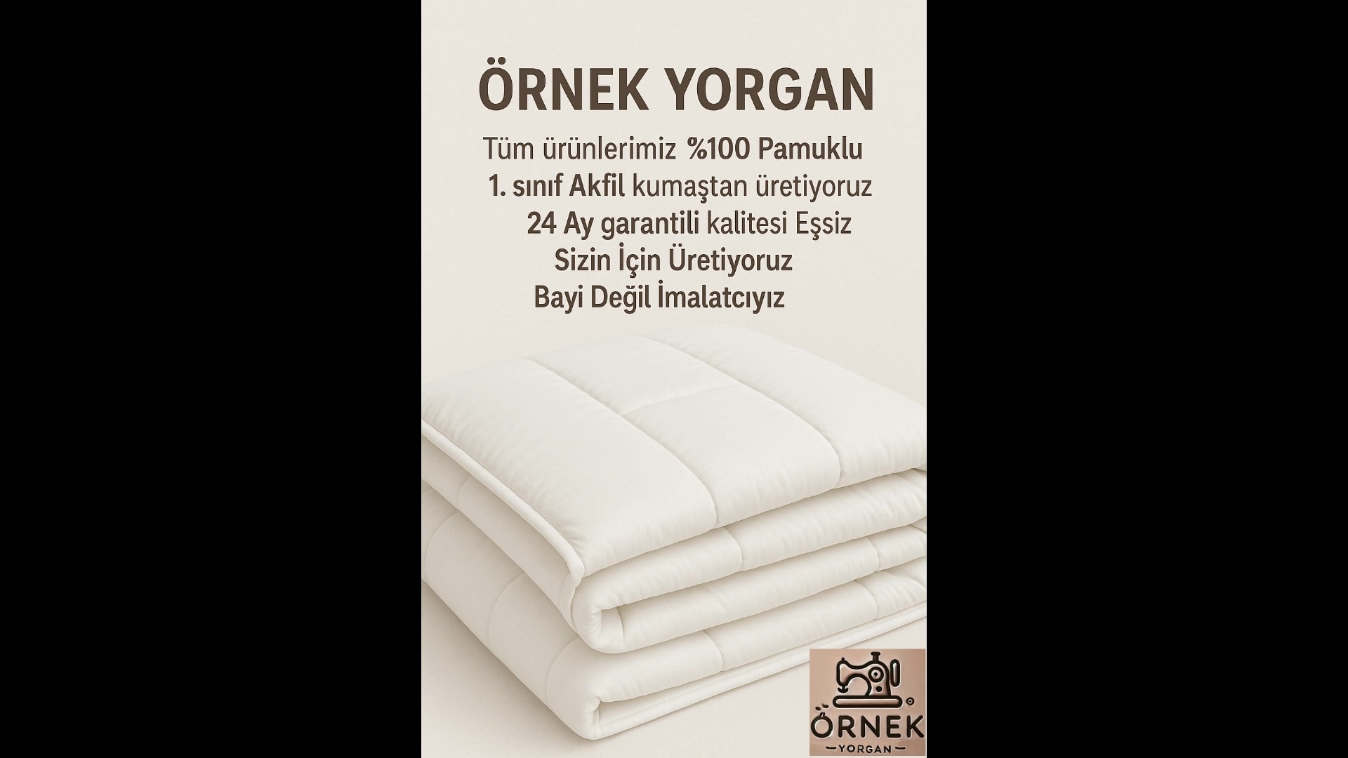 82 Tel Çizgili Pamuk Saten Çift Kişilik Nevresim Takımı