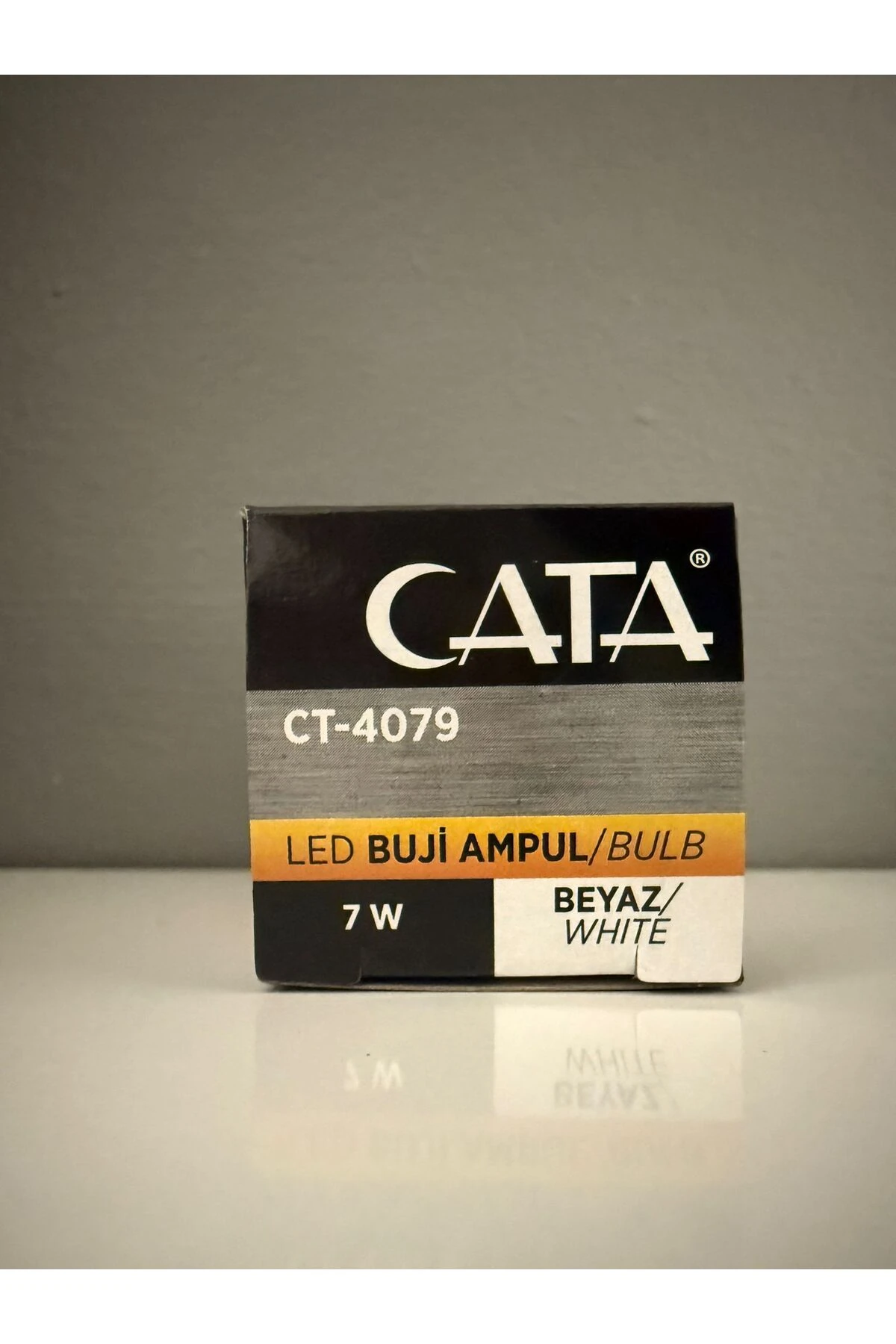 10 Adet Ct 4079 7 W Buji Led Ampul Beyaz Işık 6400k E14 Duy