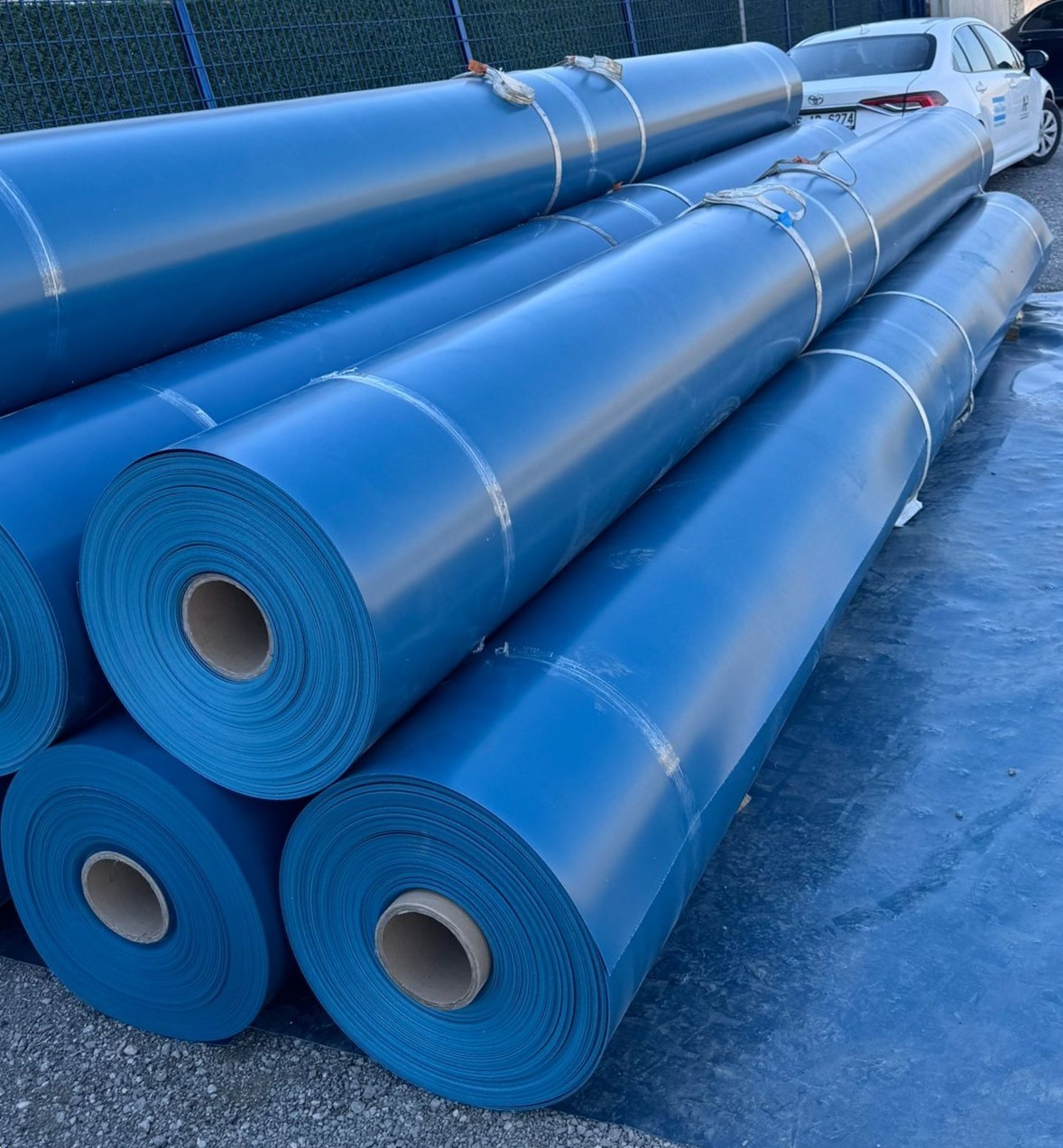 Hdpe Geomembran 600M2 (1 mm Kalınlık 6 M Genişlik)