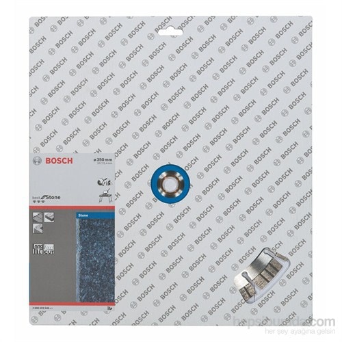 - Best Serisi Taş İçin Elmas Kesme Diski - 350 X 20,00+25,40 X 3,2 X 15 Mm