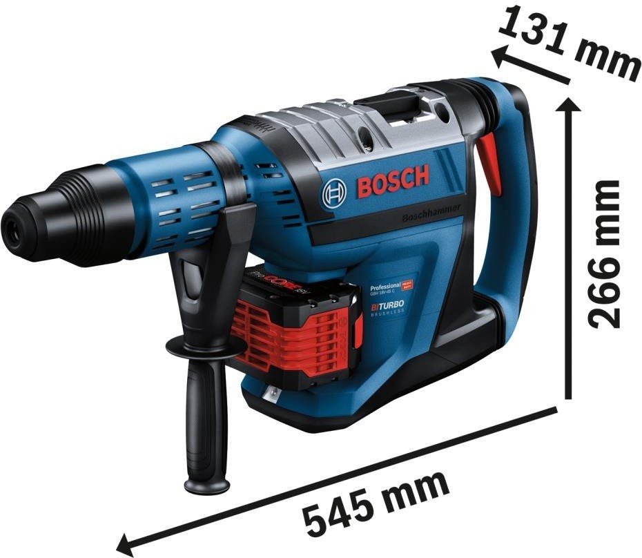 Gbh 18V 45C Akülü Kırıcı Delici 2x8 A Biturbo
