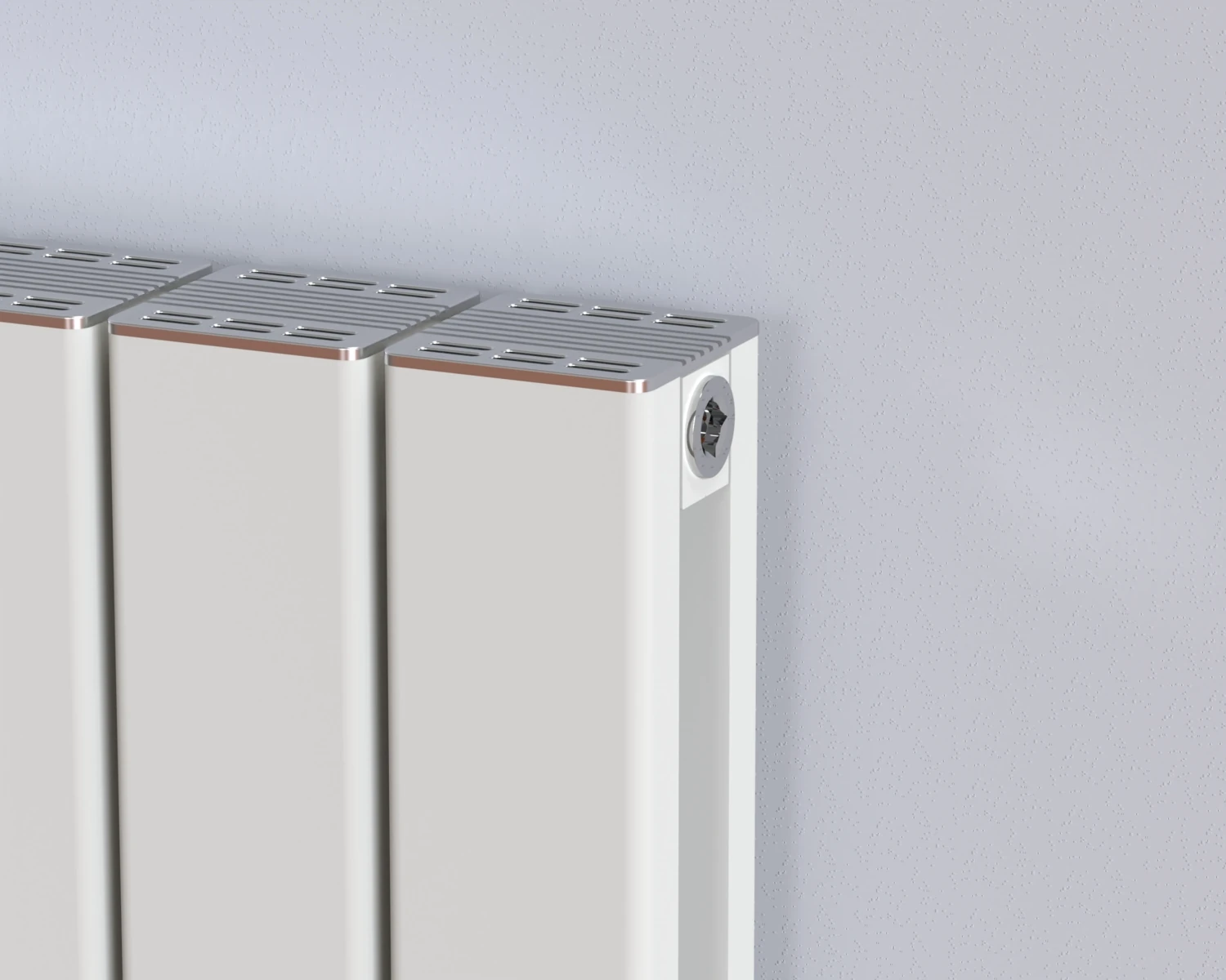 Argus Alüminyum Panel Radyatör 550 x 1820 (26 Dilim) Kırık Beyaz Petek