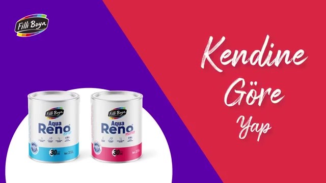 Filli Aqua Reno Banyo Beyaz (0,75L - 2,5L) Beyaz