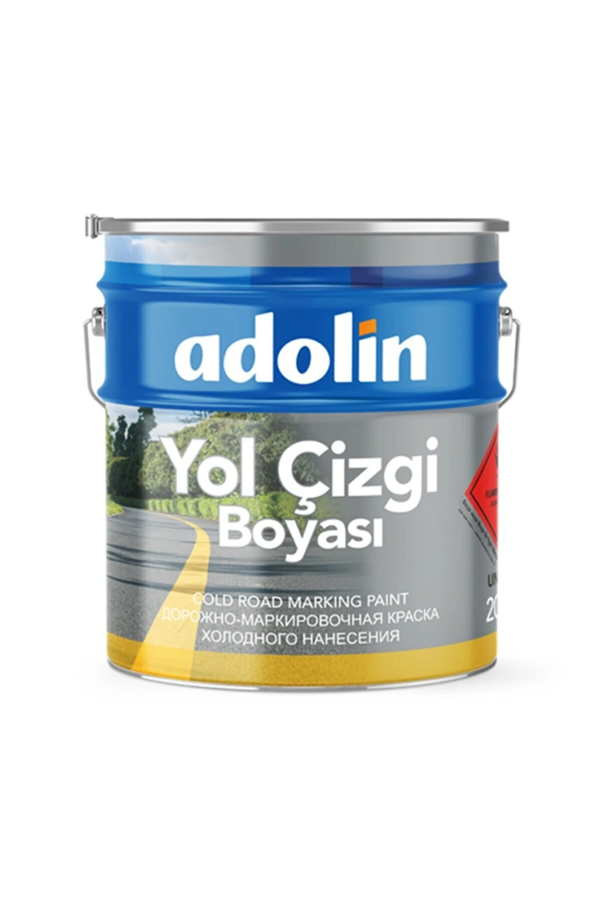 Yol Çizgi Boyası Beyaz 0.875 Kg