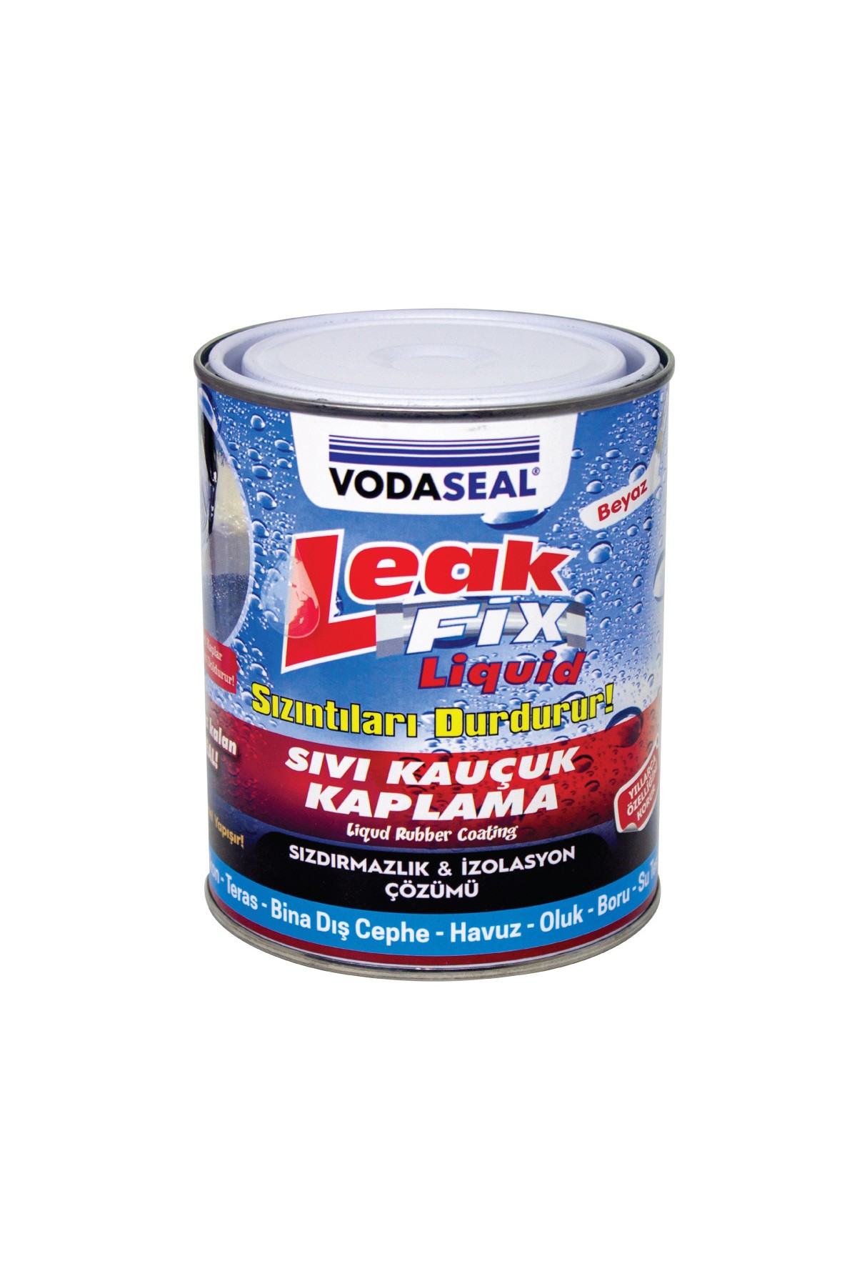 Leak Fix Liquid Su Sızdırmazlık Sıvı Kauçuk Kaplama Izalasyon Sızdırmaz Şeffaf 700 Gr