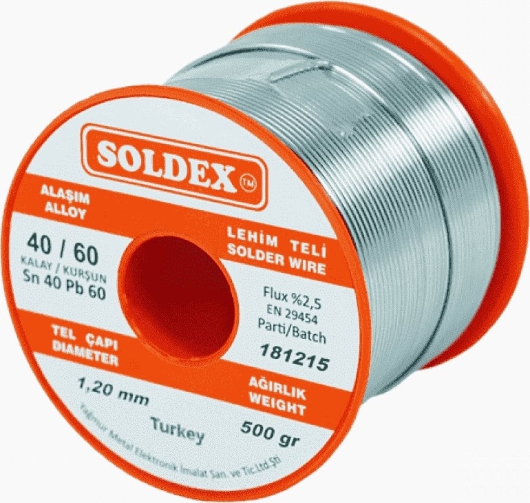 40/60 Lehim Teli 500GR 1.20MM