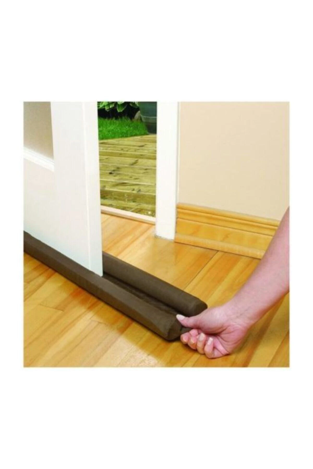 3 Adet Çift Taraflı Kapı Altı Rüzgar Isı Yalıtım Ses Önleyici Sünger Rüzgarlık Izolasyon