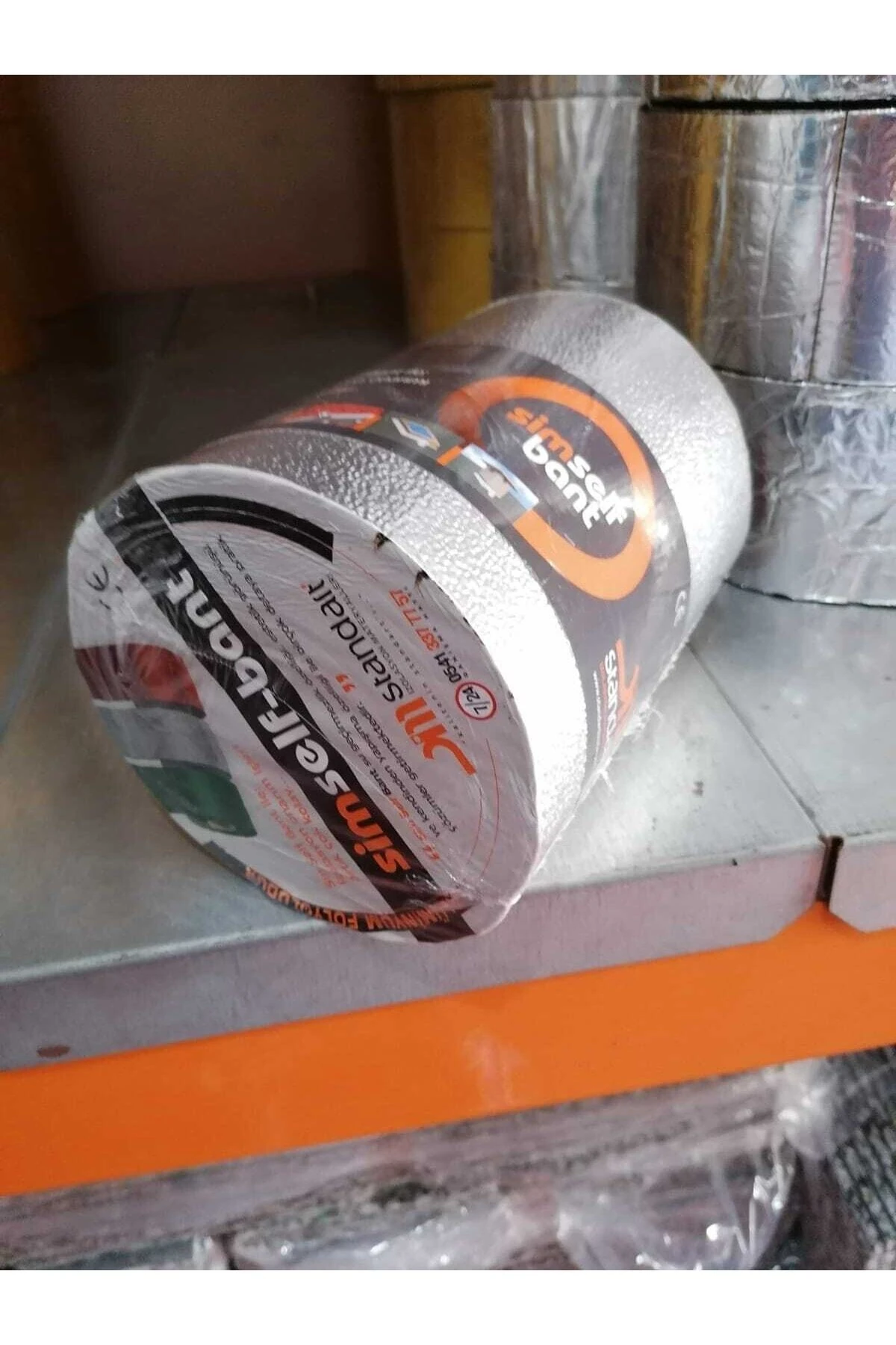 Simself Aliminyum Folyolu Çatı Su Yalıtım Izalasyonu 20  cm