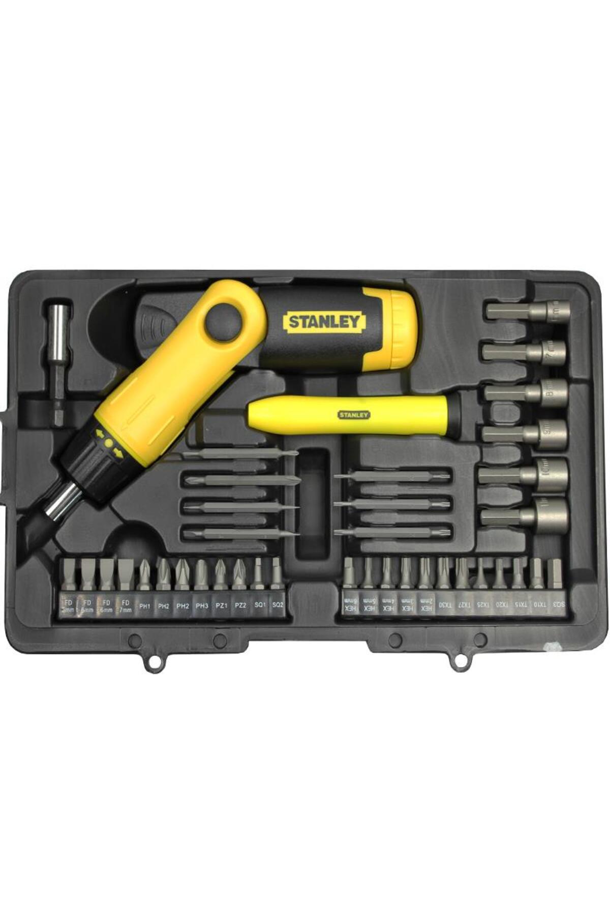STANLEY Cırcır Tornavida Takımı 40 Parça