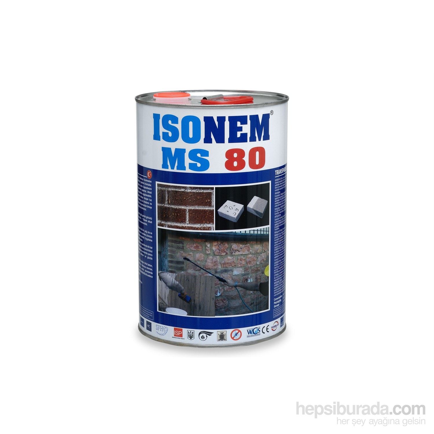 Ms 80 Dış Cephe Şeffaf Su İtici 3,5 lt