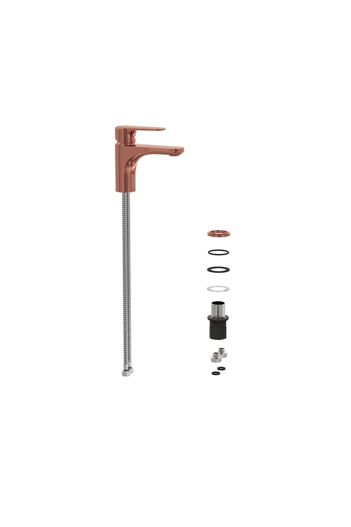 Artema Root Round A4270529 Lavabo Bataryası, Soft Bakır