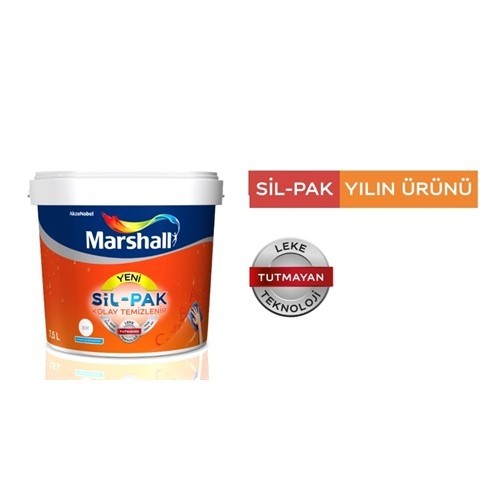 Sil-Pak Silikonlu Yarı Mat İç Cephe Duvar Boyası 2,5Lt Vanilya Çiçeği