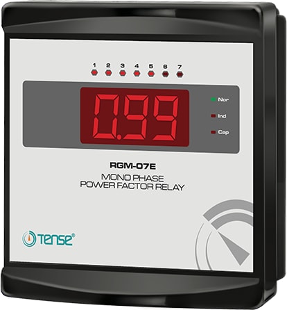 RGM-07E 3X20 mm Display Monofaze Reaktif Güç Kontrol Rölesi