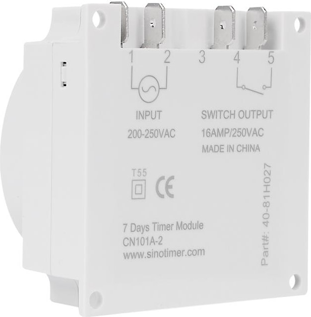 CN101A 220V Ac Programlanabilir Gecikmeli Zaman Ayarlı Haftalık Röle