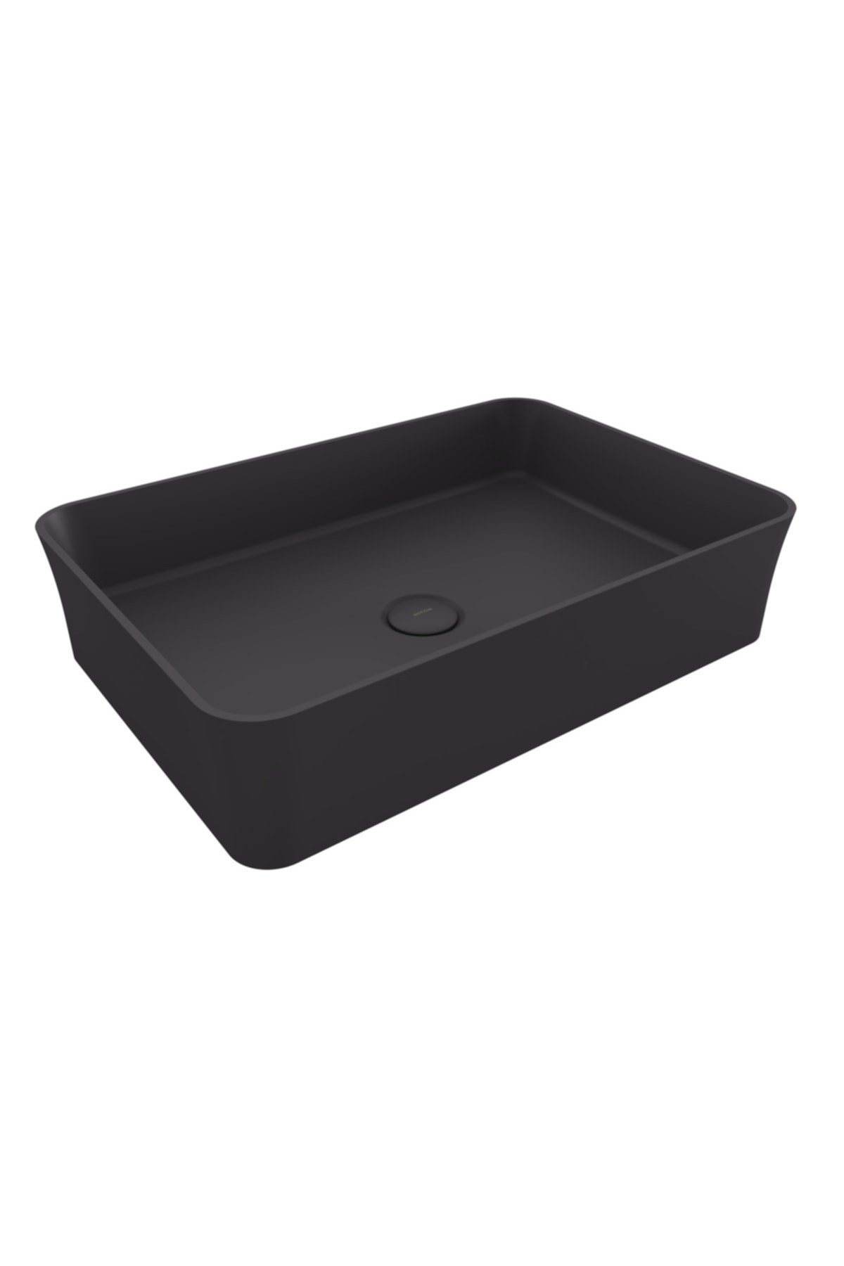 Sottıle Slım Lıne Tezgah Üstü Dikdörtgen 55x38cm. Lavabo - Mat Antrasit