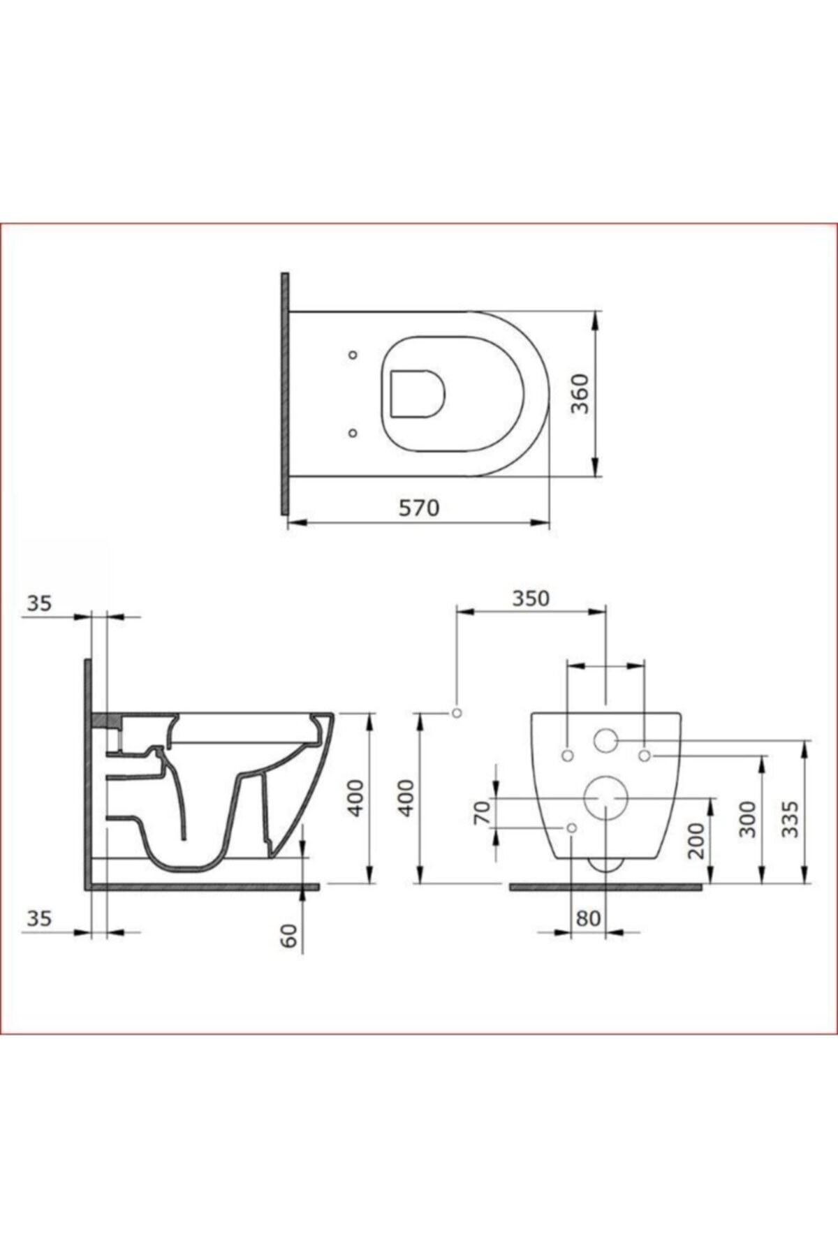 V-tondo Rimless Asma Klozet Kanalsız Kısa Kapak Hariç Parlak Mandalina Sarısı 1417-021-0128